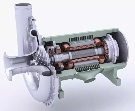 Ultra-hohe Vakuummagnetische Levitation Turbinenpumpen für hervorragende Vakuumleistung bei sehr niedrigen Druckniveaus