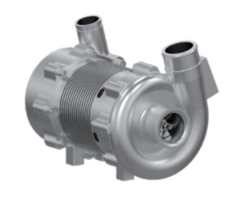 Energieeffiziente Luftfederblätter Hochgeschwindigkeits-Turbobläser 5-120 kPa