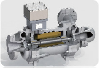 Energieeffiziente Luftfederblätter Hochgeschwindigkeits-Turbobläser 5-120 kPa