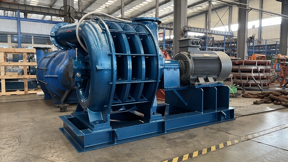 Schwerer industrieller Gusseisen mehrstufiger Zentrifugalbläser 20-1500 m3/min Durchflussrate