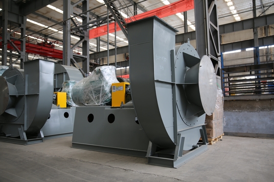 Stabile Leistung Industrieller Zentrifugalventilator Modularbau aus Gusseisen unter 600°C