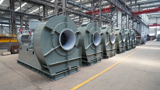 Anti-Korrosions-Zentrifugalventilator hervorragendes Impeller-Design für raue Umgebungen, verlängert die Lebensdauer
