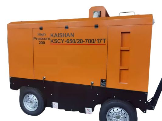 Mobiler Schraubluftkompressor 0,5-2,5 MPa Diesel-/Elektroindustrie