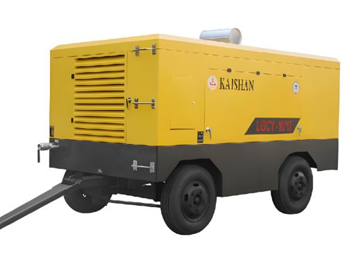 Mobiler Schraubenluftkompressor 0,5-2,5 MPa Diesel/Elektro 50-400 PS